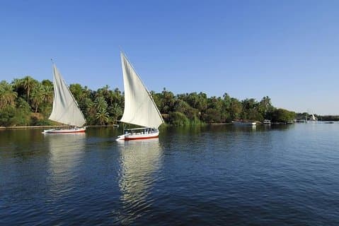 Tour en felouque sur le Nil de Louxor