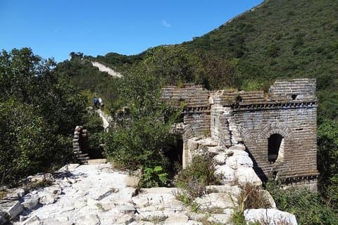 Kleine Gruppe Große Mauer Camping in Jinshanling-Gubeikou