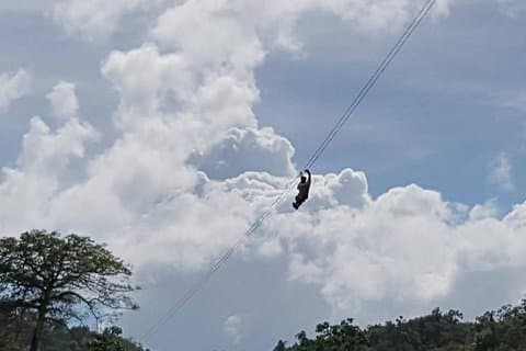 Zipline and Kukumba Beach Day from Belize City