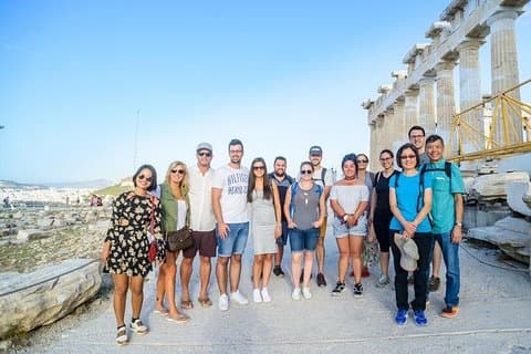 Akropolis Monument guidad tur med tysktalande guide