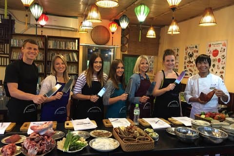 Vietnamese kookcursus met markttour in Orchid Restaurant & Cooking Class