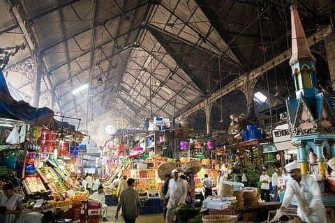 Visite à pied du bazar de Mumbai