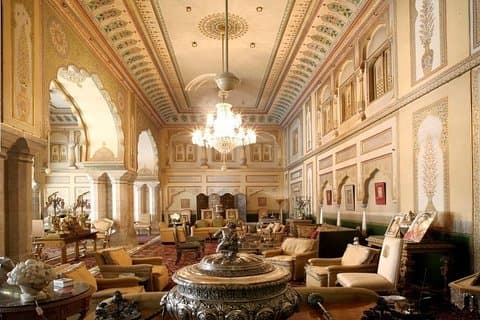 Privérondleiding door Chandra Mahal - Jaipur met thee