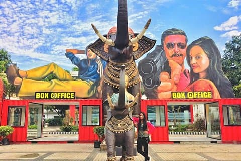 Private ganztägige Bollywood Studio Tour mit Mahlzeit