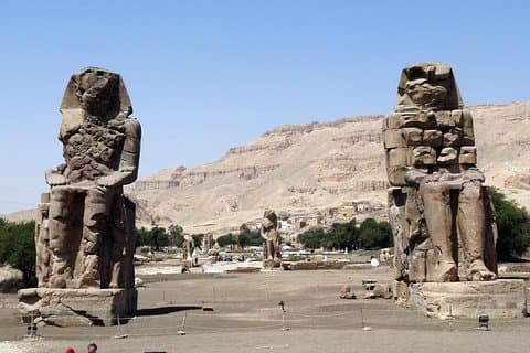 De to statuer af Memnon
