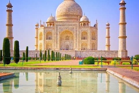 2-dagers Agra Overnatting Taj Mahal City Tour med bil