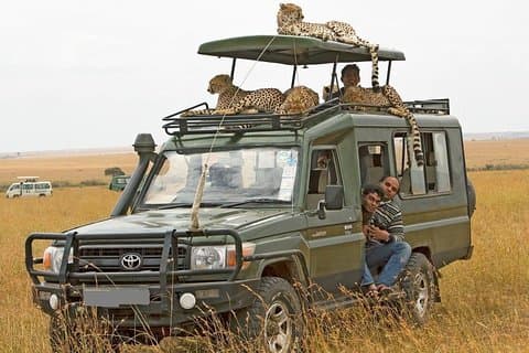 Masai Mara Transfer vanuit Nairobi op 4 X 4 Toyota Land-Cruiser - dagelijkse vertrekken