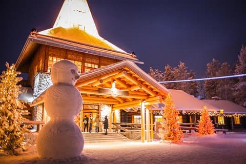 Utflykt till Santa Claus Village