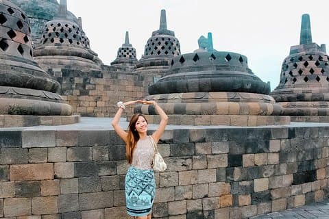 Visite d'une demi-journée du temple de Borobudur au départ de Yogyakarta