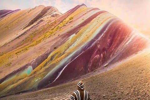 Montaña de colores grupo exclusivo