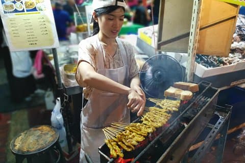 Bangkok Food Tour 's nachts