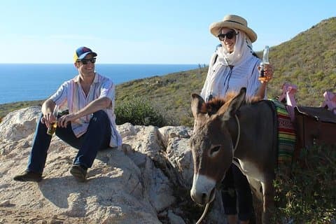 Sunset Pacific Donkey Hiking Tour