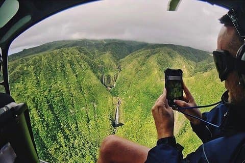 Deuren uit West Maui en Molokai 45 minuten Helikopter Tour
