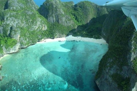 Tour di un'intera giornata Phi Phi e isole di bambù in motoscafo e pranzo