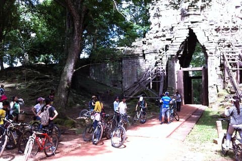 Private Fahrradtour zu den zerstörten Tempeln