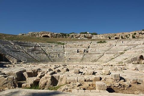 Greek Theater - Ortigia walking tour
