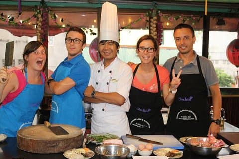 Hanoi kookles en markttour