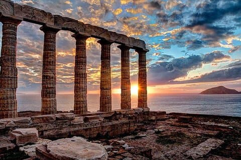 Excursión a Sounio y al lago Vouliagmeni