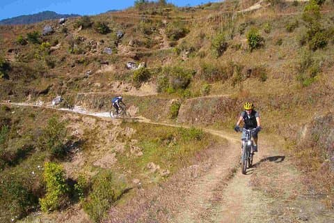 1 Day Valley Rim Cykeltur i Kathmandu