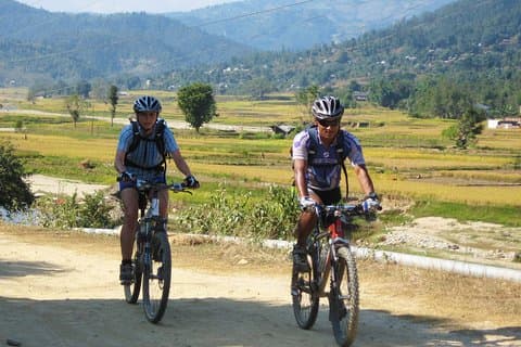 Kathmandu: Tour di un giorno in mountain bike