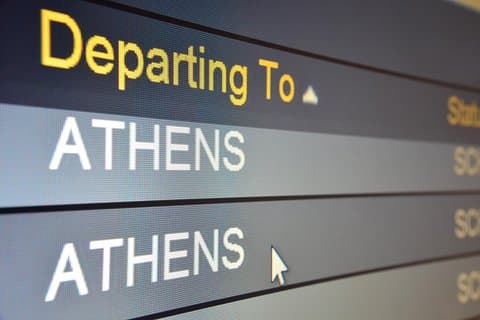 Transfert arrivée aéroport d’Athènes au centre-ville