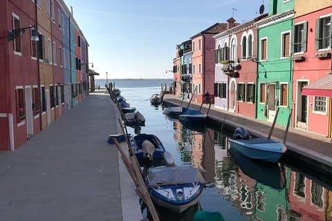 Tour guiado de las islas de Murano, Burano y Torcello por Venecia con barco privado