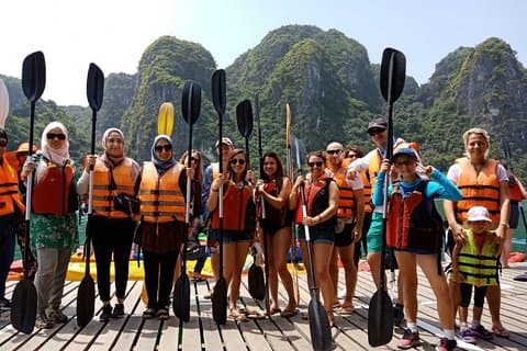 Luxury Day Tour Halong - Lan Ha Bay from Hanoi