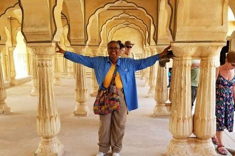 Samma dag Jaipur från Delhi