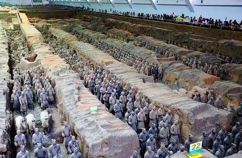 Beijing naar Xi'an Zie Terracotta Warriors met de Bullet Train Round Trip-transfer