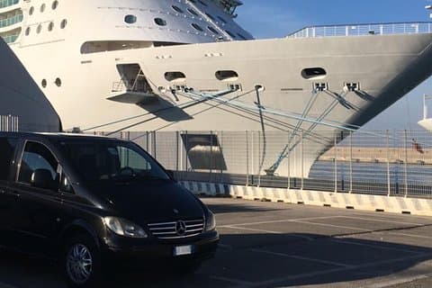 Privat rundtur efter kryssningen från Civitavecchias hamn till Rom