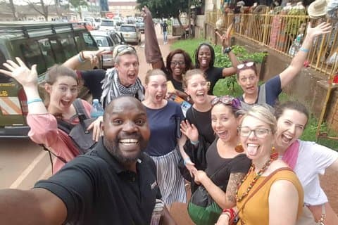 Visite à pied de Kampala (3 heures) avec visite facultative de la mosquée Gaddafi