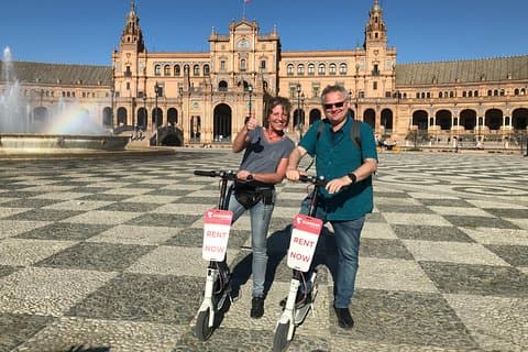 Aluguel de scooter elétrico Sevilha
