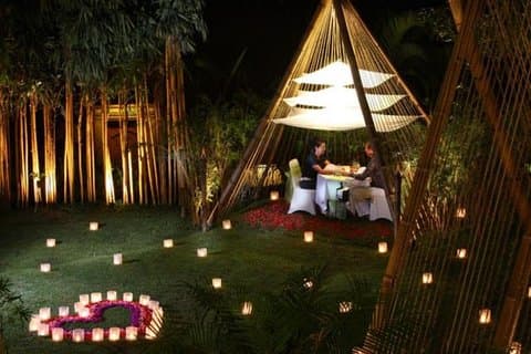 Candlelight Dinner i Ubud Garden