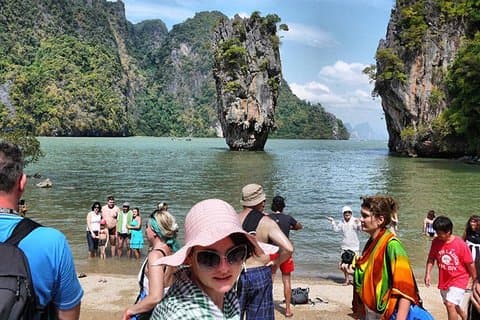 James Bond Island sightseeingtur med Longtail Boat fra Phuket