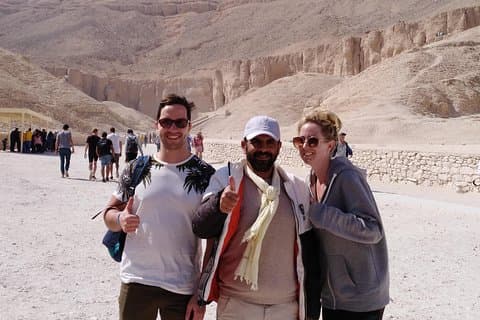 Luxor Sightseeing eendaagse tour Van Hurghada kleine groep