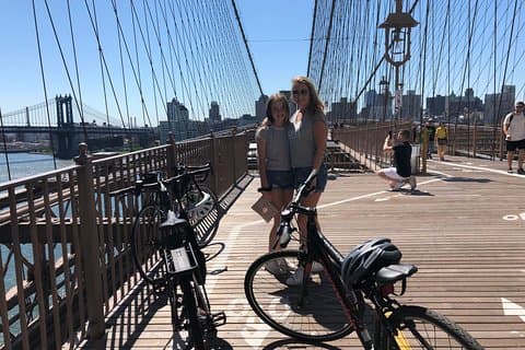 Manhattan und Brooklyn Bridge Radtour