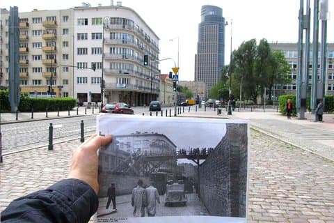 Ghetto judeu de Varsóvia: passeio privado de carro retro com pickup do hotel