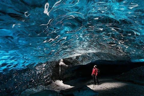 3-dages Island tur: Isgrotte, gletsjere og nordlys