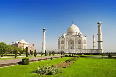 Private Tagestour durch Taj Mahal, Agra Fort & Fatehpur Sikri von Neu-Delhi