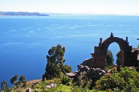 A Full Day Tour View: Uros and Taquile Islands on the Titicaca Lake from Puno