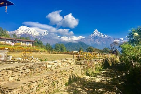 Beste korte 5 dager Trek Pokhara-Dhampus-Sarangkot