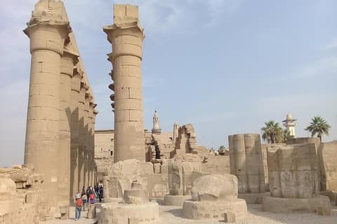 Excursion d'une journée à Louxor mini au départ d'Hurghada, visite privée