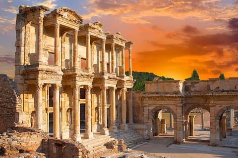 From Izmir: Ephesus and House of Mary with LUNCH+ENTRY TICKETS