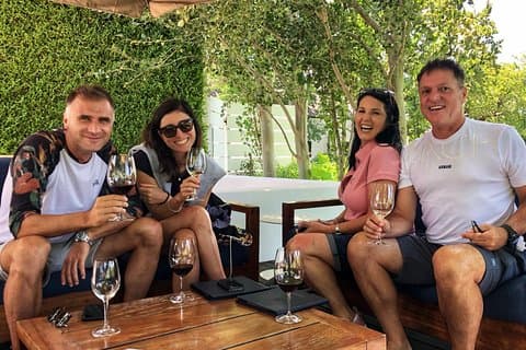Dégustation de vins, visite de la ferme Cape Dutch et de l'art au départ du Cap