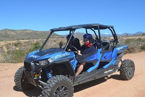 Quadruple or Double Razor Tour on Beach and Desert from Cabo San Lucas