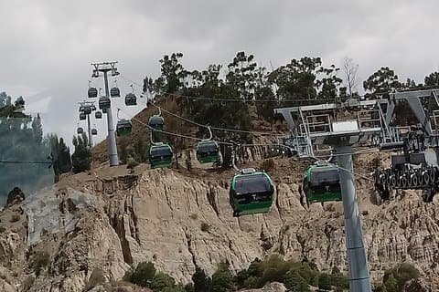 La Paz City - Cable Car