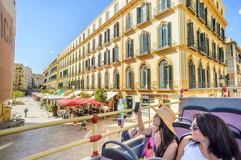 Escursione a terra a Malaga: tour in autobus turistico di Malaga