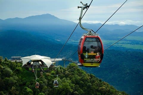 Visite de la ville de Langkawi avec téléphérique