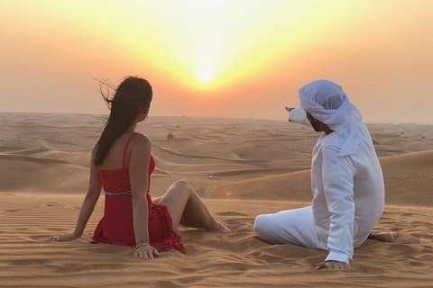 Sunrise Desert Safari i Abu Dhabi