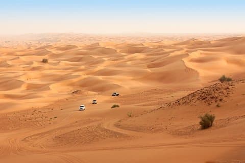Liwa Full Day Desert Safari fra Abu Dhabi
